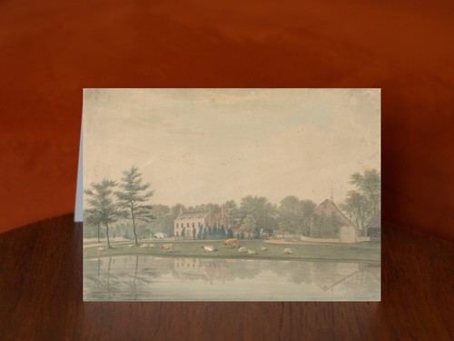 North east view - east, house