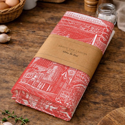 Sunderland tea towel - tea,