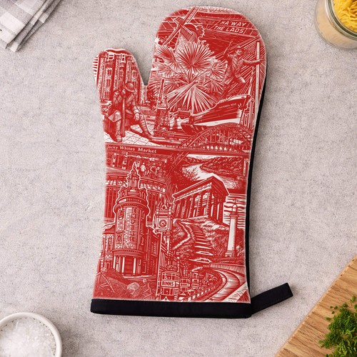 Sunderland oven glove - glove, –