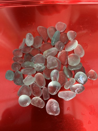 Pieces sea glass north - 50, glass.
