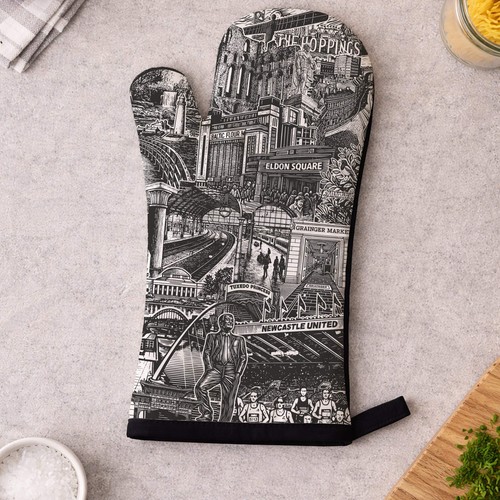 Newcastle oven glove - glove, north