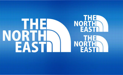 The north east - stickers, x