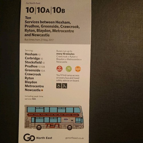 North east 10a 10b - go, 10/10a/10b