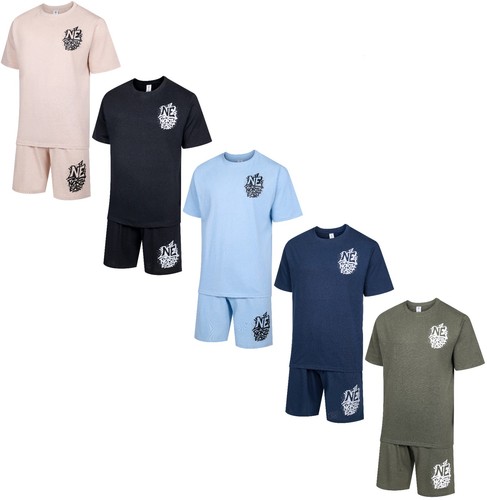 Mens pyjamas short set - pyjamas,