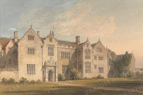 Harlaxton manor from the - harlaxton,