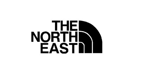 North east vinyl decal car - east,